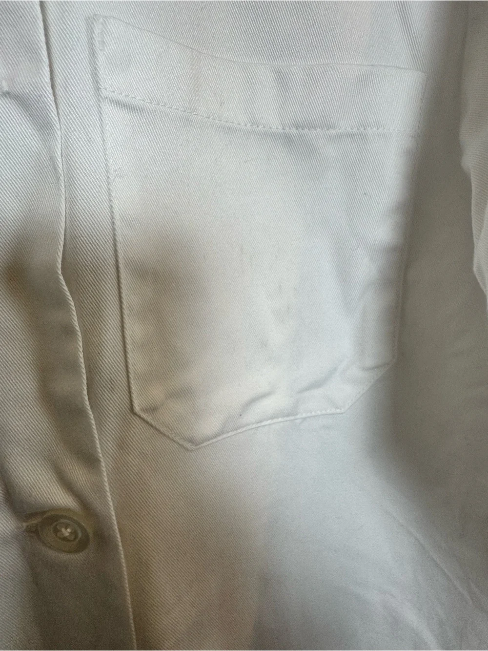 Halloween Classic White Chef Coat with Matching Hat Small